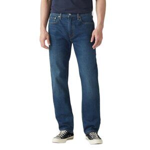 Levi's Men's 505 Regular Fit Jean Straight Leg Dark Blue Size 40x30
